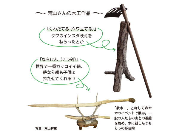 国産広葉樹に注目】かつての薪炭林を木材利用する山へ 広葉樹の地域 