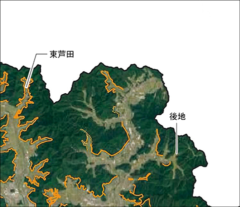 防護柵の設置状況